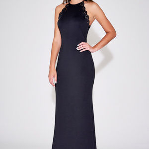 Anja Halter Neoprene Gown (AGD19927L)